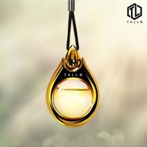 TL 톨른 차량용 룸미러 방향제 골드 Ver2, 블랙체리 10ml
