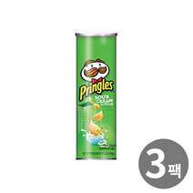 프링글스 사워 크림 어니언 포테이토 크리스피 158g 3팩