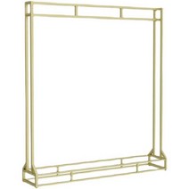 파이프 행거 옷걸이 웨딩드레스 양복 높은 철제 전시, (2층 남성복) 200x200cm 골드