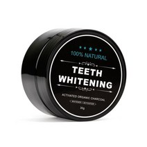 Venicare 100 내추럴 숯 화이트닝 파우더 치아미백제 30g / Venicare Natural Teeth Whitening Powder