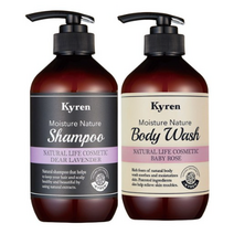 키렌 1+1 골라담기 샴푸 / 트리트먼트 / 바디워시 / 바디로션, 샴푸+바디워시, 데일리퓨어향(무향), 2개