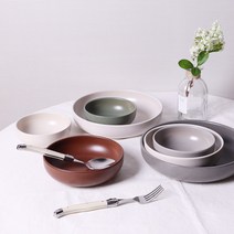 포르투갈 메사 우노 미니멀 도자기볼 대접 볼접시 3종, 볼 소 12cm 1p, 초콜렛