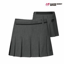 마스터바니에디션 골프 masterbunnyedition여성 포인트 배색 큐롯 스커트 M422B4PT984_GY, 000, GY