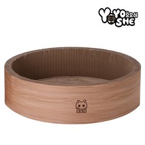 요요쉬 고양이 원형 스크래쳐 대형 + 캣닢가루