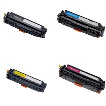 DDA 재생토너 HP Color Laserjet CP2025dn 4색 1세트 검정 3500매/칼라 2800매, 1set