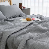 다인홈 시원한 시어서커 양겹 냉감 여름차렵이불 침대패드