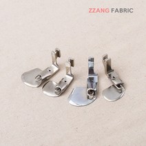 짱패브릭 공업용)밑단말아박기랍빠형노루발 노루발, 1/16