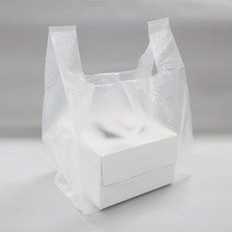 천운패키지 HD비닐백60호(양날M형)-무지 1묶음(100장) 360*135(m폭)*H600mm