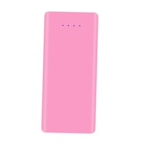GHSHOP 8 x18650 DIY 전원 은행 케이스 충전 상자 쉘 상자 모든 USB 장치용 Type-C 포트가 있는 듀얼 USB 배터리 홀더 빠른 충전, 172x78x23mm, 플라스틱, 핑크 2A