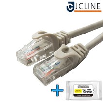 대원티엠티 CAT.5E UTP 랜선 케이블 LAN CABLE 이더넷 인터넷 공유기 선, 2M