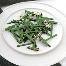 핀대 집게 어버이날 꽃 집게핀 DIY 남자 턱시도 웨딩 촬영 장식 퀼트 부토니에 뱃지 카네이션 부자재 브로치 꽃사지 부모 브롯치 재료 부케 핀 결혼식 플라워 악세사리 10개묶음