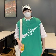 여름 남자 반팔 농구복