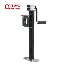 캠핑카제작부품 악세사리 2000 lbs 15 인치 사이드 윈드 브래킷 마운트 스위블 트레일러 잭 스탠드 지원 다리 코너 스테디 캠퍼 부품 캐러밴 액세서리, 없음, 1개