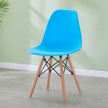 등받이 북유럽 현대 심플리 다이닝체어 메이크업의자 임스체어, T10-임스--하늘색 에스컬레이드 강화