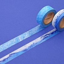 MASKING TAPE_UNIVERSE 07 WATER 디자인문구/데코아이템/다이모/테이프/마스킹테이프
