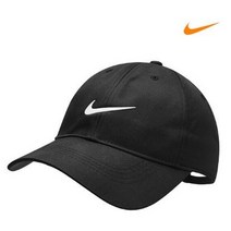 나이키골프 드라이핏 스우시 프론트 캡 모자 548533, BLACK/WHITE