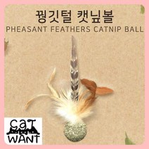 고양이간식 영양간식 꿩깃털 캣닢볼, 상품선택