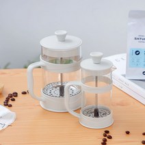 시시즈 프렌치 프레스 커피 차 우유 350ml 800ml