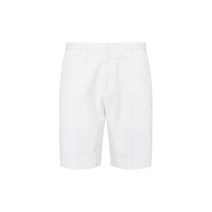 [21SS 헤지스 남성]화이트 단색 면혼방 하프팬츠HZPA1B505WT