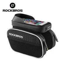 sioncompany_ROCKBROS 락브로스 레오파드 터치탑튜브백 자전거의자가방 자전거보조가방 자전거가방 의자장착가방 자전거안장보조가방--SC, ♥그린
