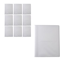무인양품 MUJI 파일 앨범 2단 56매 10개 4934761409801, 반투명