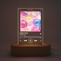 [주문제작] LIFE PLAY! LOVE PLAY! 아크릴 플레이어 무드등, 선택안함, B타입