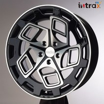 18인치 휴볼트 라디8 CM9 유광블랙폴리쉬 5홀 (8.5J +45)