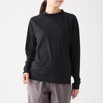 무인양품 여성용 MUJI UV컷 하이넥 긴소매 티셔츠 W9AB296ZZZ