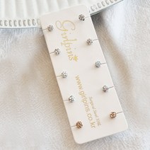 [예쁘다 한복] 혼주 한복 진주 귀걸이 귀찌 진주반지 세트상품 / 예단선물