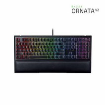 RAZER 유선 기계식 키보드 Ornata V2 오나타 V2 웨이코스정품 블랙 USB