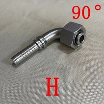 유압호스 고압 Metric M10-42 유압 콘 호스 엔드 withold 유형 튜브 고압 피팅 6-25mm 가시 조인트 커넥터, 07 H bend_06 8MM to M16x1.5