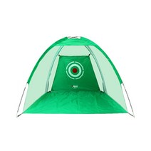 골프연습 텐트형 스윙네트 2M 3M (그린 블랙colors 3M) 골프입문자 필수템, 그린