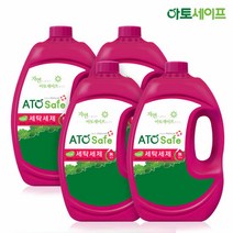 아토세이프 세탁세제 (2.5L 4개)/아토세이프세제/중성세제, 단품