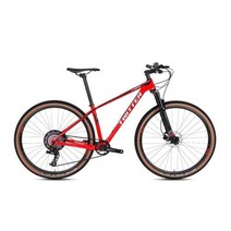 트위터 폭풍 bicicleta mtb 산악 자전거 경량 부식 방지 탄소 섬유 bike275/29, 빨간_29x15