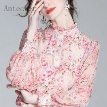 [Anteater]여성 봄가을 예쁜 슬림핏 블라우스 쉬폰 셔츠 b5 Yan1129