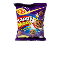 Win2 위니 해피무 초콜릿맛 비스킷 초코 과자 50g, 15개