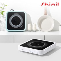 신일 8단계 고속가열 미니 인덕션 레인지 SHL-0803ID, 신일 인덕션 민트 SHL-0804ID