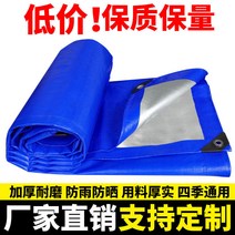 비막이천방수 열차단 자외선차단 플라스틱 천막천 3륜차 카고마스크 O양유 천오일 바람막이 자루 천, C01-블루가방 실버 타포린 AAA, T03-2미터 2미터