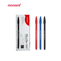 모나미 프러스펜 3000 1타12개입/ 수성펜 흑 청 적 / 방명록 싸인펜, 블랙