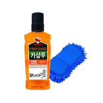 불스원 카샴푸 530ml 1P + 극세사 세차 스펀지 1P 색상랜덤