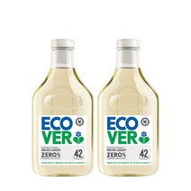에코버 액상세탁세제 제로 1500ml 2개세트, 단품없음