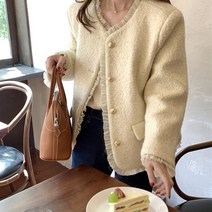 코코블랑 엘프 프릴포인트 자켓