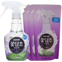 [살균 99.9%] 샤프란케어 꽃담초 섬유탈취제 자스민꽃향, 1개, 3개