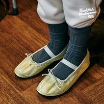 ROCKFISH WEATHERWEAR 락피쉬 웨더웨어 스크런치 플랫 (사틴) - YELLOW