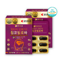조아제약 알티지 오메가3 징코빌로바 36.6g, 4개, 30정