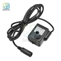 소방펌프 가정용 수중 기계 울트라 조용한 DC 5V 12V 200L/H 3W 잠수정 워터 펌프 솔라 브러시리스 모터 수족관 분수 용 풀, DC 12V