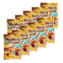 웨더스 오리지널무설탕 초코맛캔디60g 10봉지, 60g, 10개