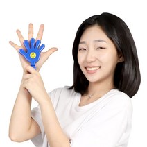손짝짝이 19cm 블루 소형 박수치기 응원소품, 단품