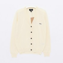 [아페세] APC자수로고 벨라 V넥 여성 가디건 COEZJ F22249 AAD