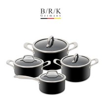 독일 냄비 BRK 인덕션 인덕션용 명품 코팅 냄비 블랙